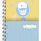 Caderno Smilinguido | Universitário Capa Dura 1 Matéria 80 Folhas | Credeal