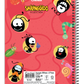 Caderno Smilinguido | Universitário Capa Dura 1 Matéria 80 Folhas | Credeal