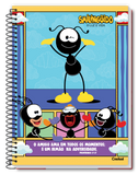 Caderno Smilinguido | Universitário Capa Dura 1 Matéria 80 Folhas | Credeal