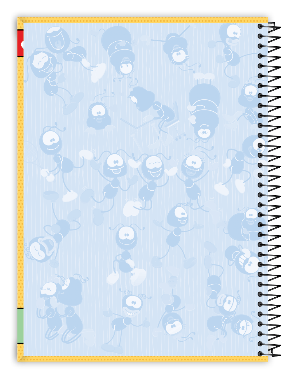 Caderno Smilinguido | Universitário Capa Dura 1 Matéria 80 Folhas | Credeal