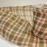 Fita Aramada Xadrez com Costura Colorida 10 cm x 9,14 m – FlorArte | Decoração & Artesanato