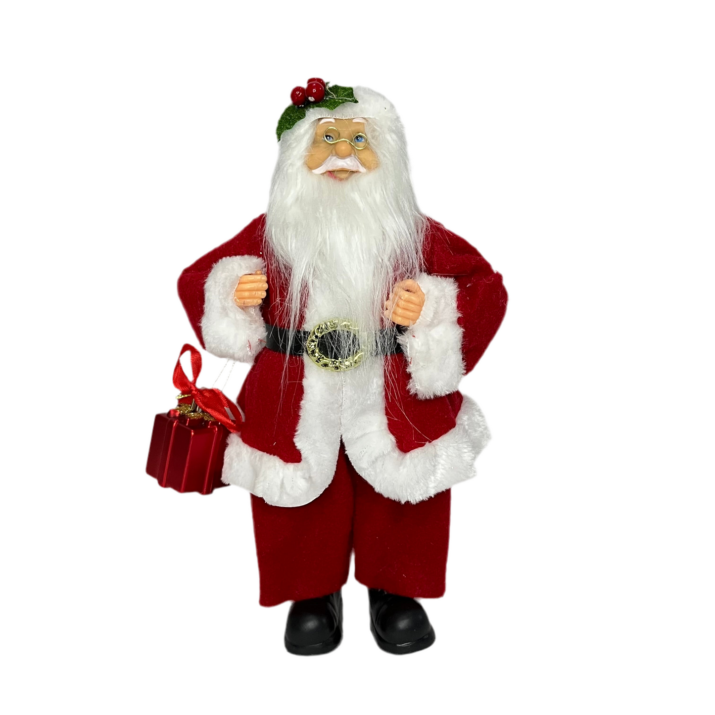 Papai Noel em Pé 30 cm Decoração de Natal | FlorArte
