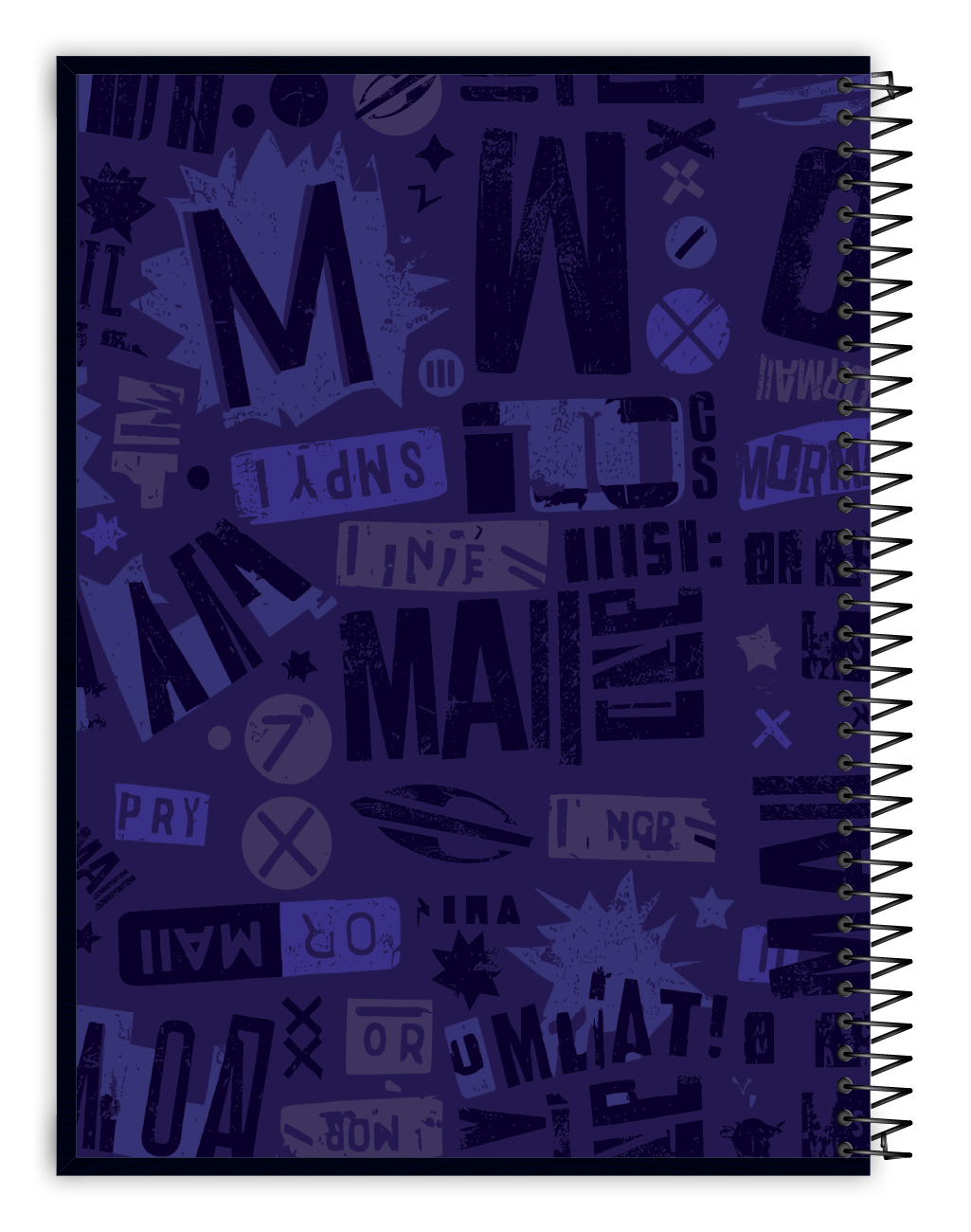 Caderno Mormaii Uma Matéria 96 Folhas | Credeal Cadernos