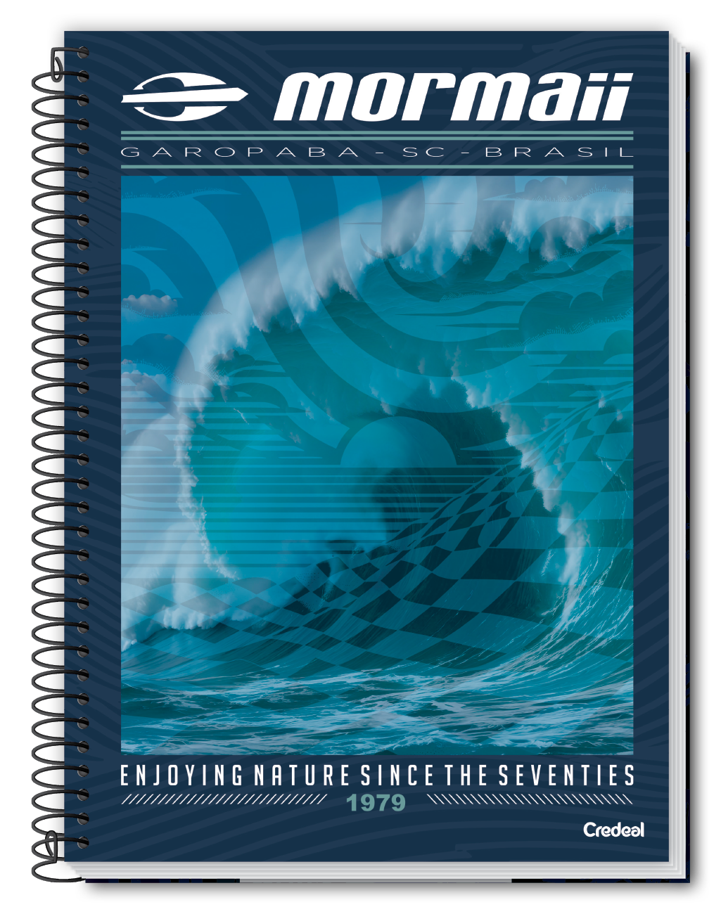 Caderno Mormaii Uma Matéria 96 Folhas | Credeal Cadernos