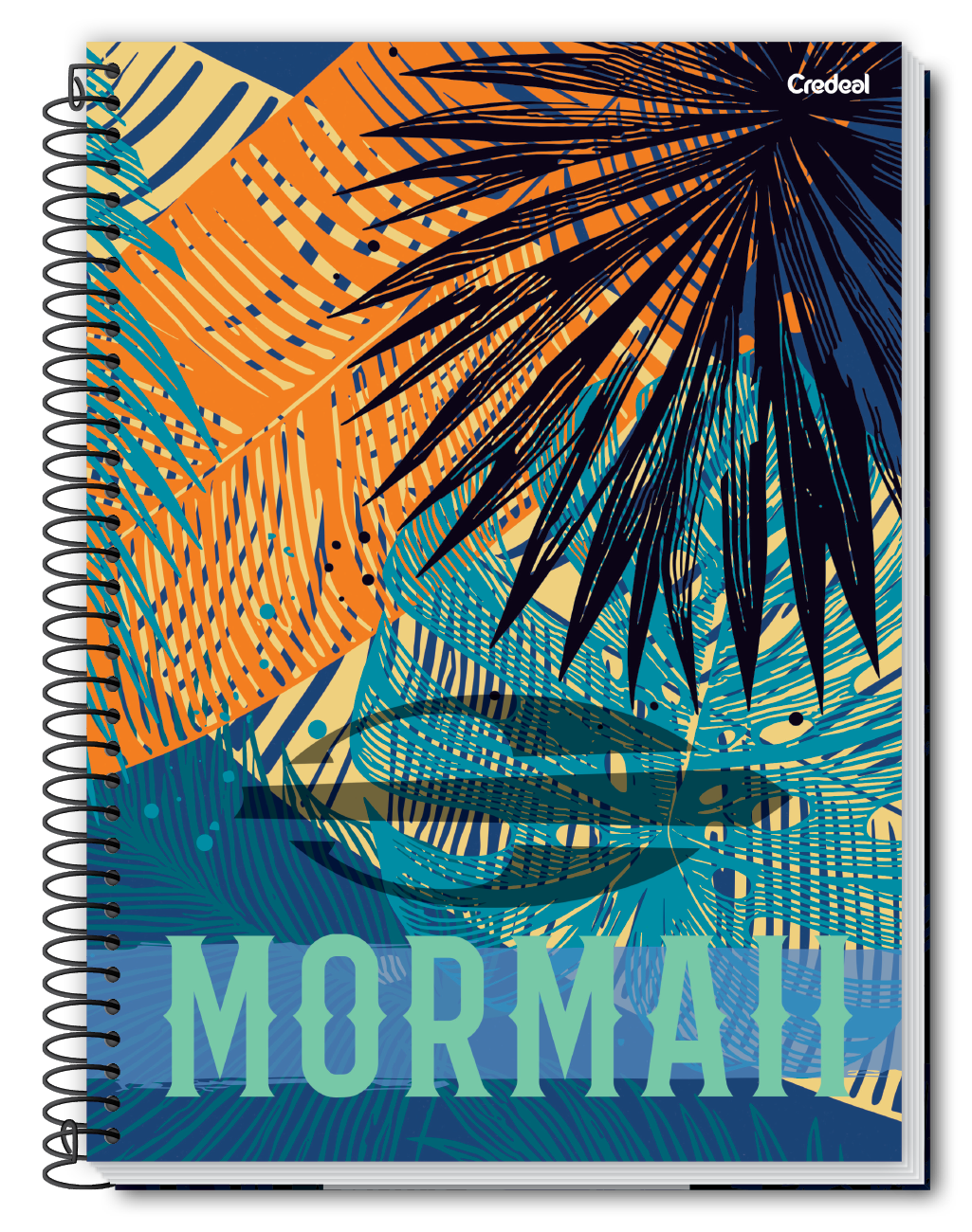 Caderno Mormaii Uma Matéria 96 Folhas | Credeal Cadernos