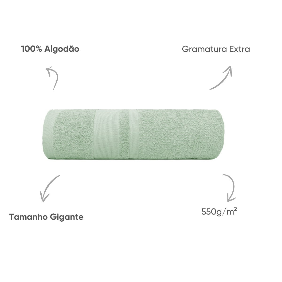 Toalha Banhão Master 90×1,60 m – 100% Algodão Fio Penteado | Appel Home