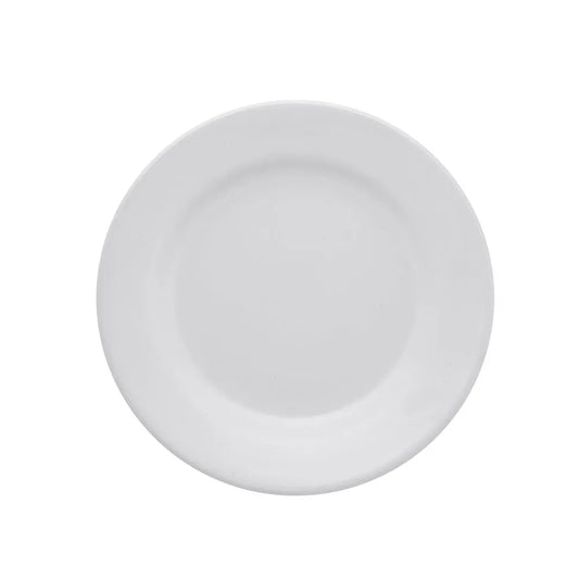 Prato Sobremesa Cerâmica 18 cm Oxford Branco – Simplicidade e Sofisticação