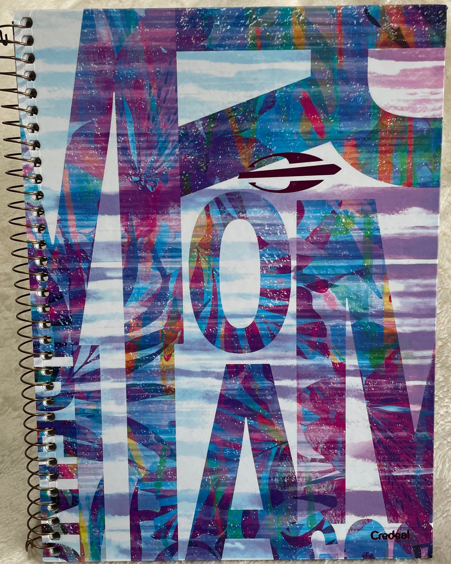Caderno Universitário Mormaii 96 Folhas | Credeal Capa Dura