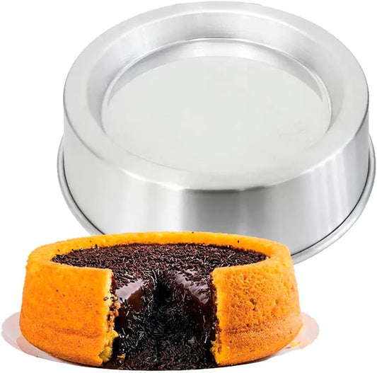 Forma Alumínio Bolo Vulcão - nº 22 - 22 cm x 6 cm - 1,5 Litros | Couraça