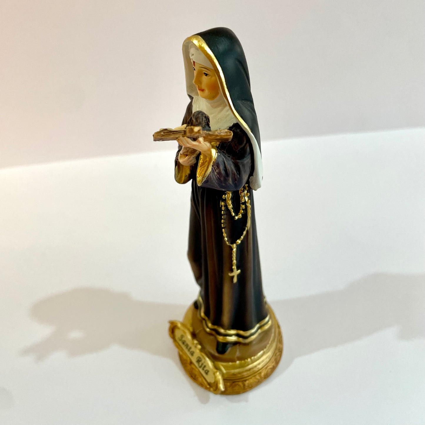 Imagem Santa Rita de Cássia em Resina 13 cm | Espressione Arts