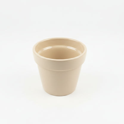 Vaso para Plantas em Cerâmica – Cachepot Médio Liso 11×12,5 cm | Decorativo e Funcional – StarBella | Jardinagem & Decoração
