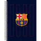 Caderno do Barcelona | Universitário Capa Dura 1 Matéria 80 Folhas | Animativa