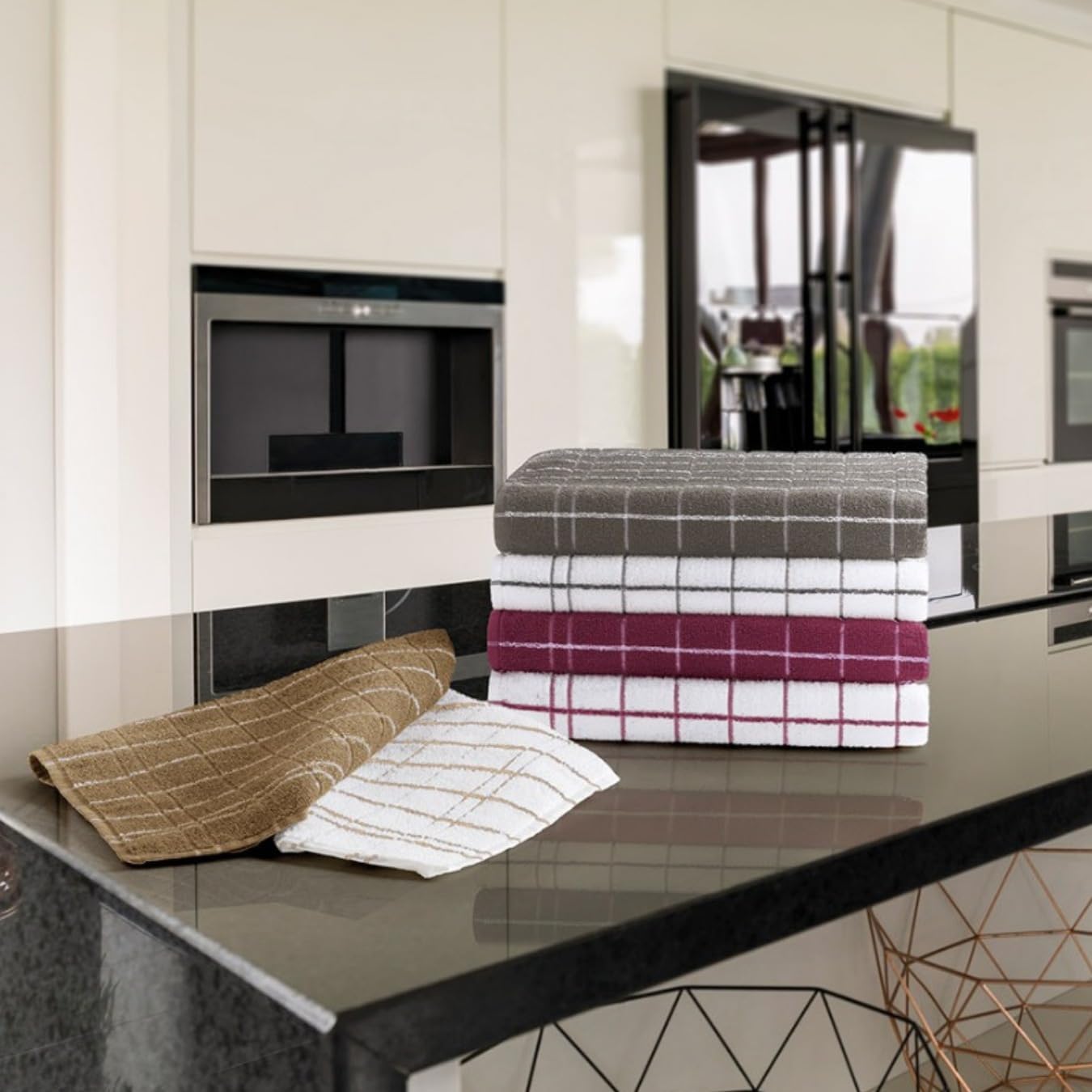Pano de Prato / Copa Teka Chef Premium 45×70 cm – 100% Algodão Atoalhado 320 g/m²