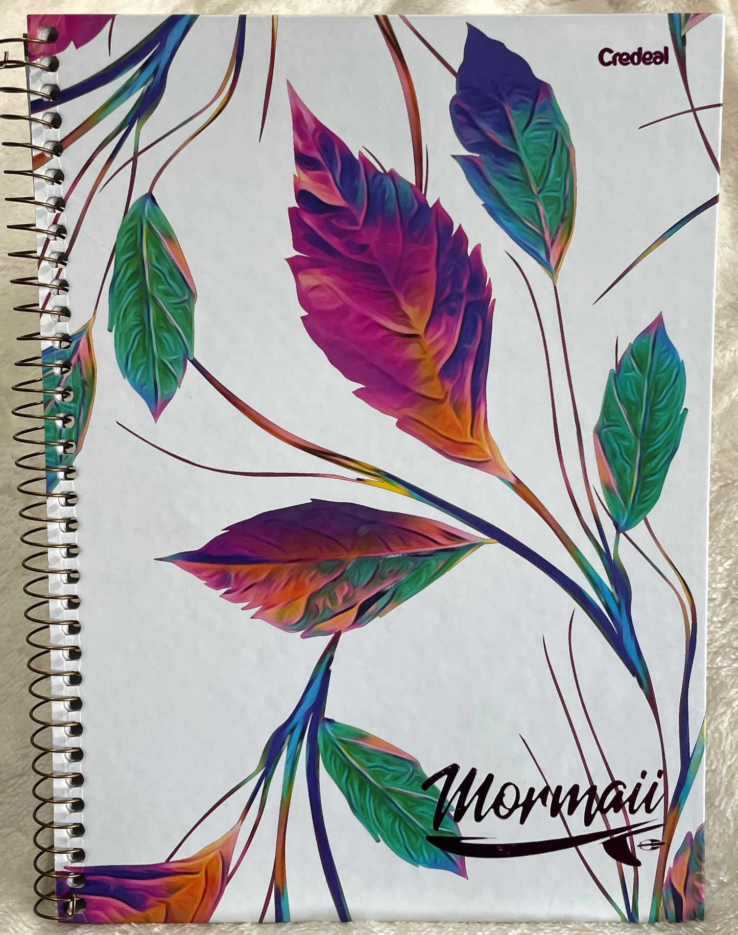 Caderno Universitário Mormaii 96 Folhas | Credeal Capa Dura