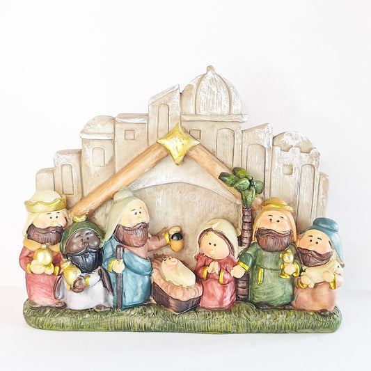 Presépio Infantil Wincy Natal 25 x 21 x 11 cm  NTD200337 – Decoração Natalina em Resina