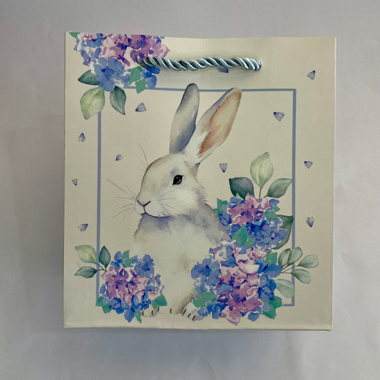 Sacola de Papel de Páscoa 15,5x14,3x7 cm | Lilás | FlorArte