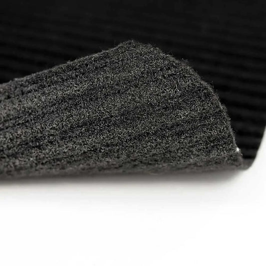 Capacho Essencial 38×57 cm – Preto em Poliéster | Niazitex