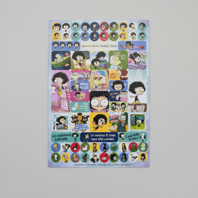 Caderno Universitário Irmão do Jorel – 80 Folhas, 1 Matéria, Capa Dura Espiral