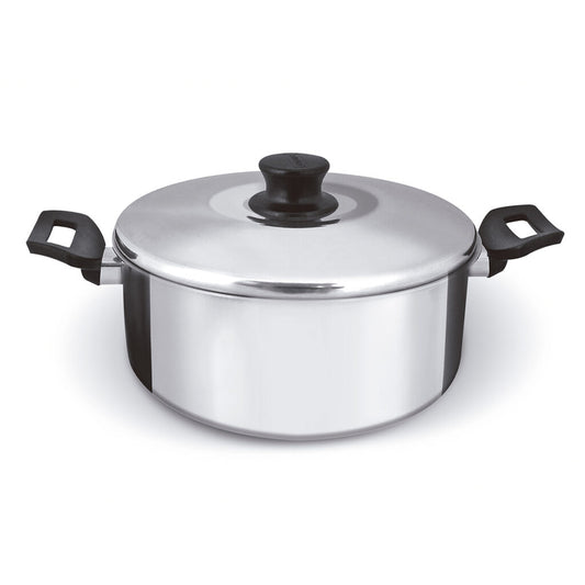 Panela Caçarola Luxo 18 cm – 2,0 Litros | Alumínio 5 Estrelas