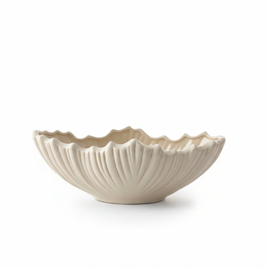 Floreira de Cerâmica StarBella – Malu P Liso | Cachepot Decorativo para Plantas | 38 cm X 16,5 cm X 11,5 cm | Ideal Para Varanda, Sala e Jardim