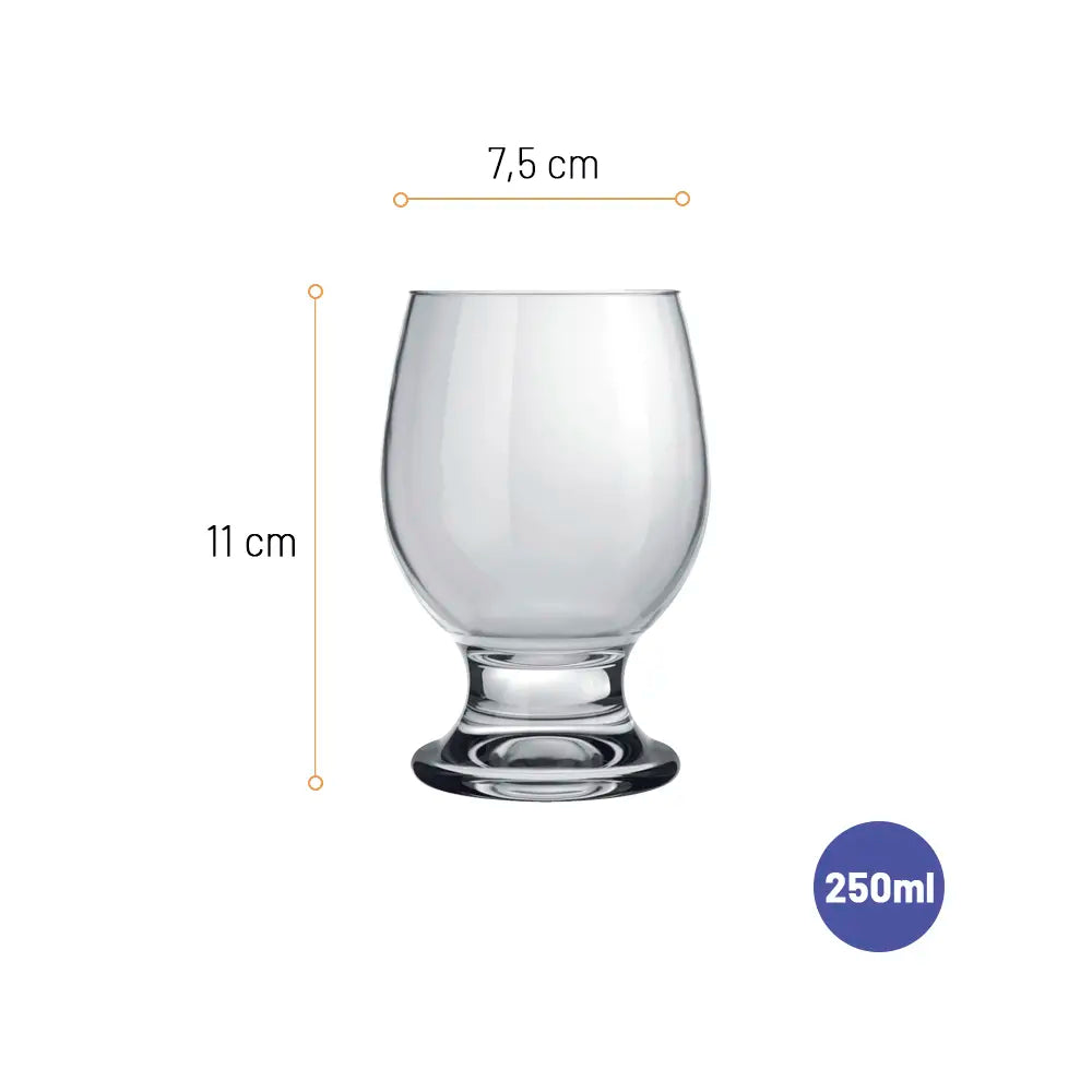 Taça para Água Paulista 250 ml | Nadir