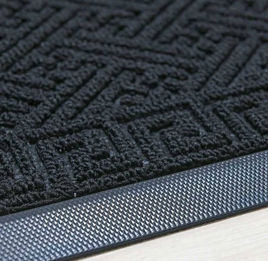 Capacho Lima 40×60 cm – Preto Antiderrapante | Niazitex Tapete Entrada