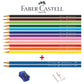 Lápis de Cor EcoLápis 12 Cores, Kit com Apontador, Borracha e 2 EcoLápis Grafite | Faber-Castell