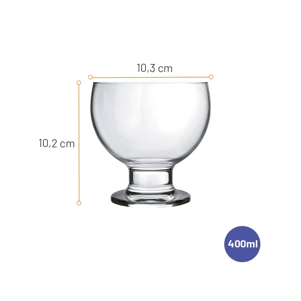 Taça para Sorvete Paulista 400 ml | Nadir