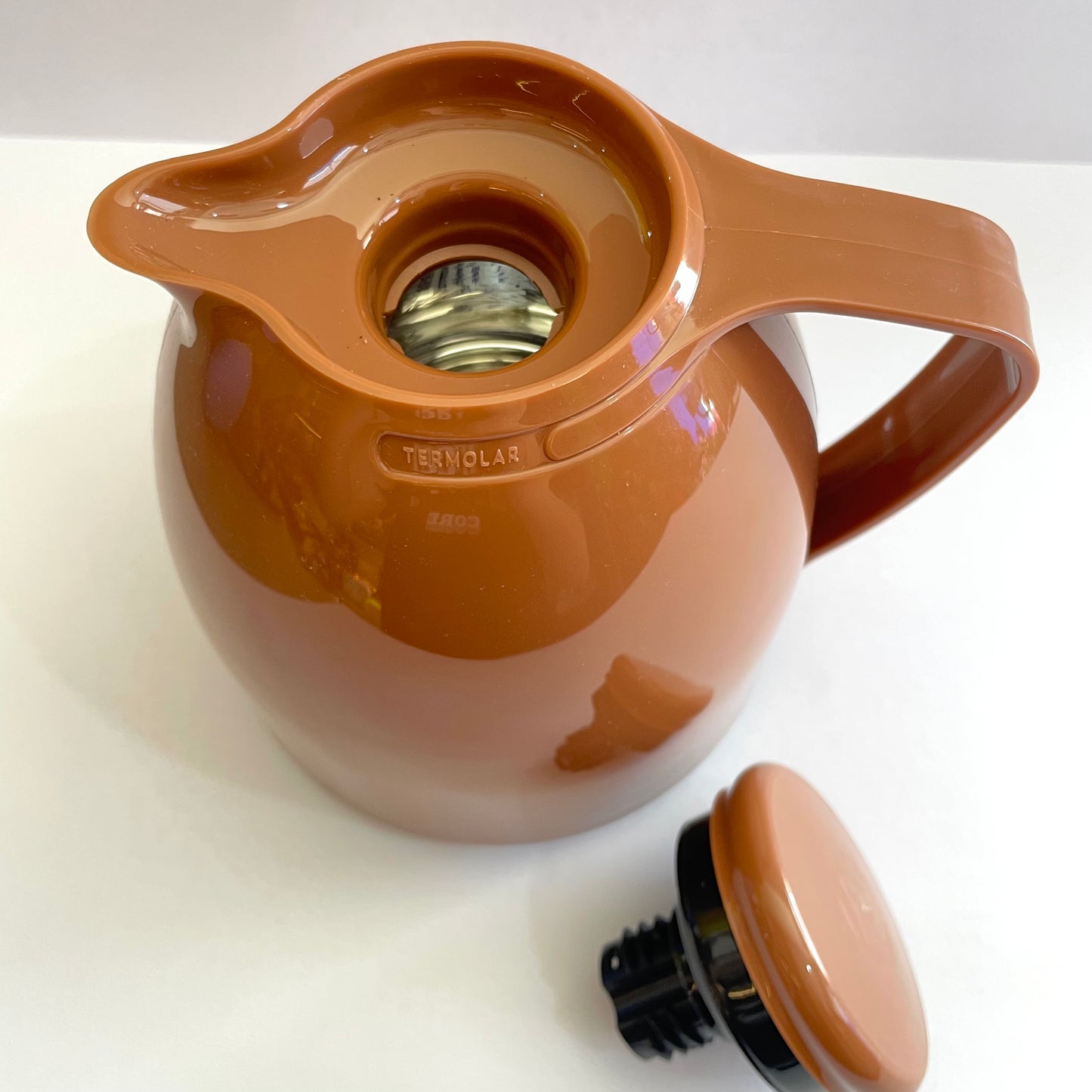 Bule Térmico Termolar Luna 500 ml – Conserva Quente até 12h / Frio até 20h • Bico Não Pinga • Alça Ergonômica • Design Moderno