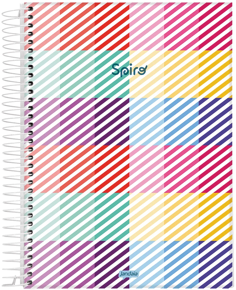 Caderno Spiro | Universitário Capa Dura 1 Matéria 80 Folhas | Jandaia
