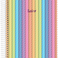 Caderno Spiro | Universitário Capa Dura 1 Matéria 80 Folhas | Jandaia