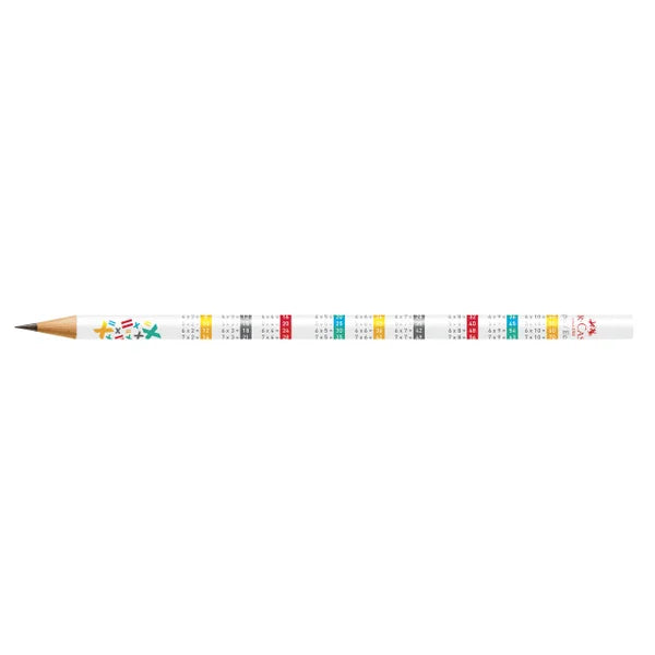 Lápis de Escrever Redondo Grafite Preto com Tabuada Ecolápis | Faber-Castell