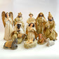 Presépio em Resina Wincy – 11 Peças Natalinas 19 cm | Presépio Completo Religioso para Decoração de Natal