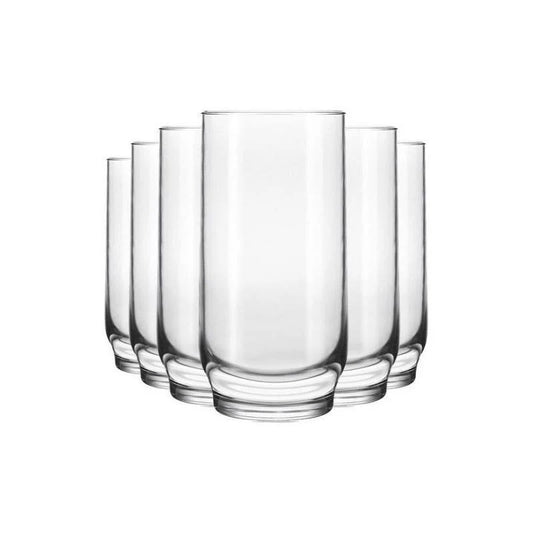 Jogo de Copos Lights Long Drink 410 ml com 6 Peças | Nadir