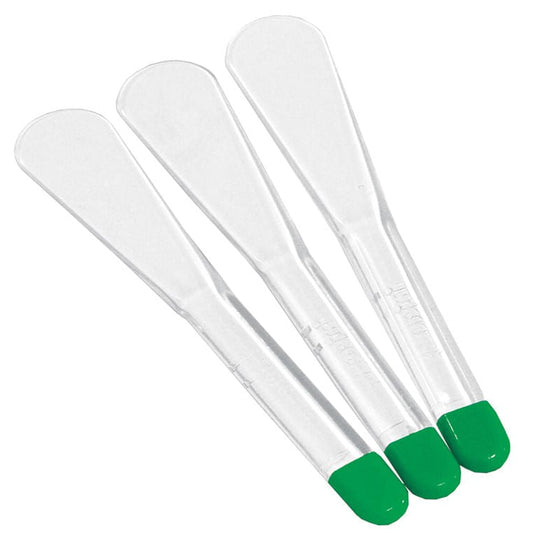 Mini Espátulas Dona Cotta 3 Peças – Plástico Flexível 14 cm | Cores Sortidas