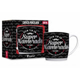 Caneca de Porcelana Urban 300 ml - Super Namorado | Brasfoot Presentes