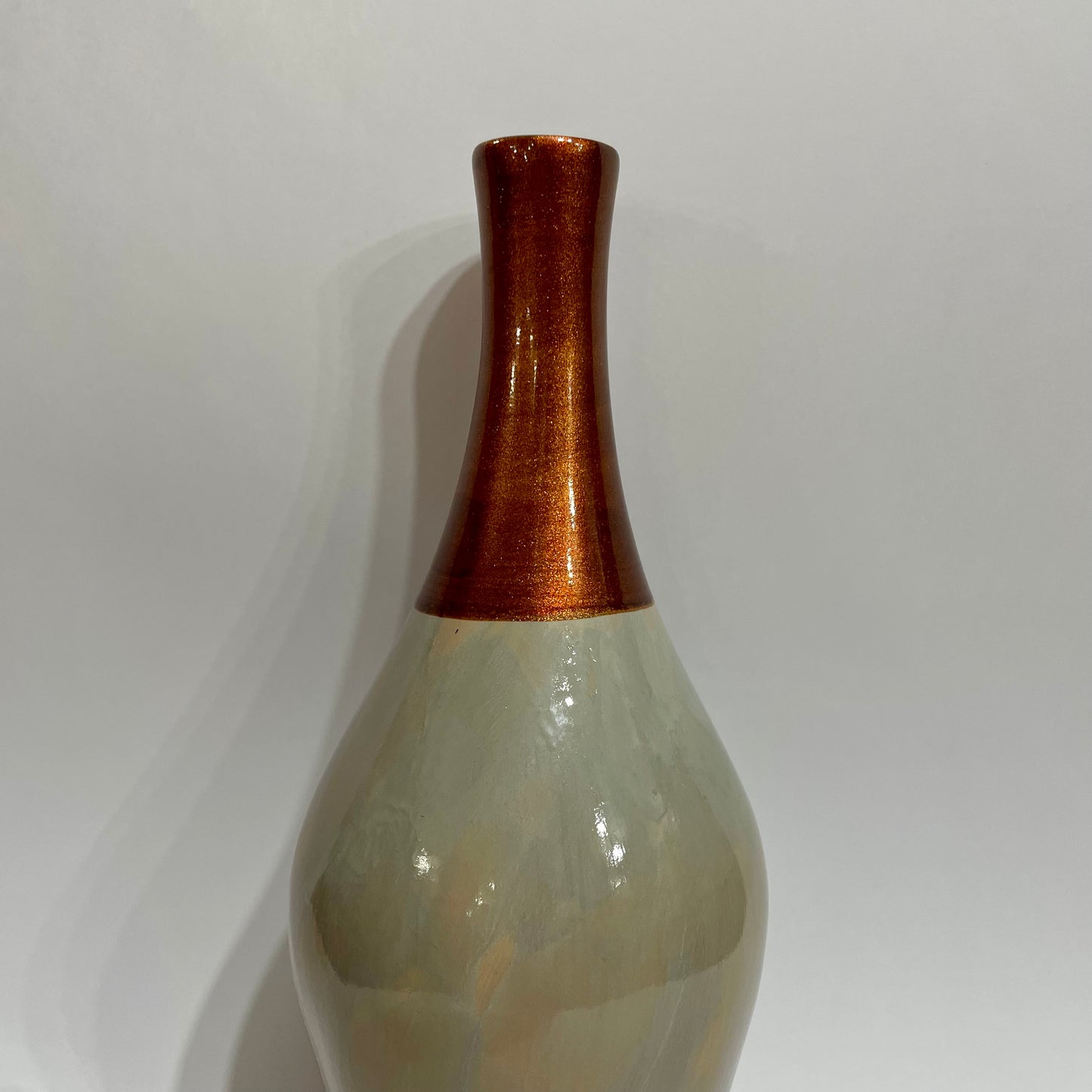 Garrafa Decorativa 25 cm em Cerâmica | Cerâmica Judite
