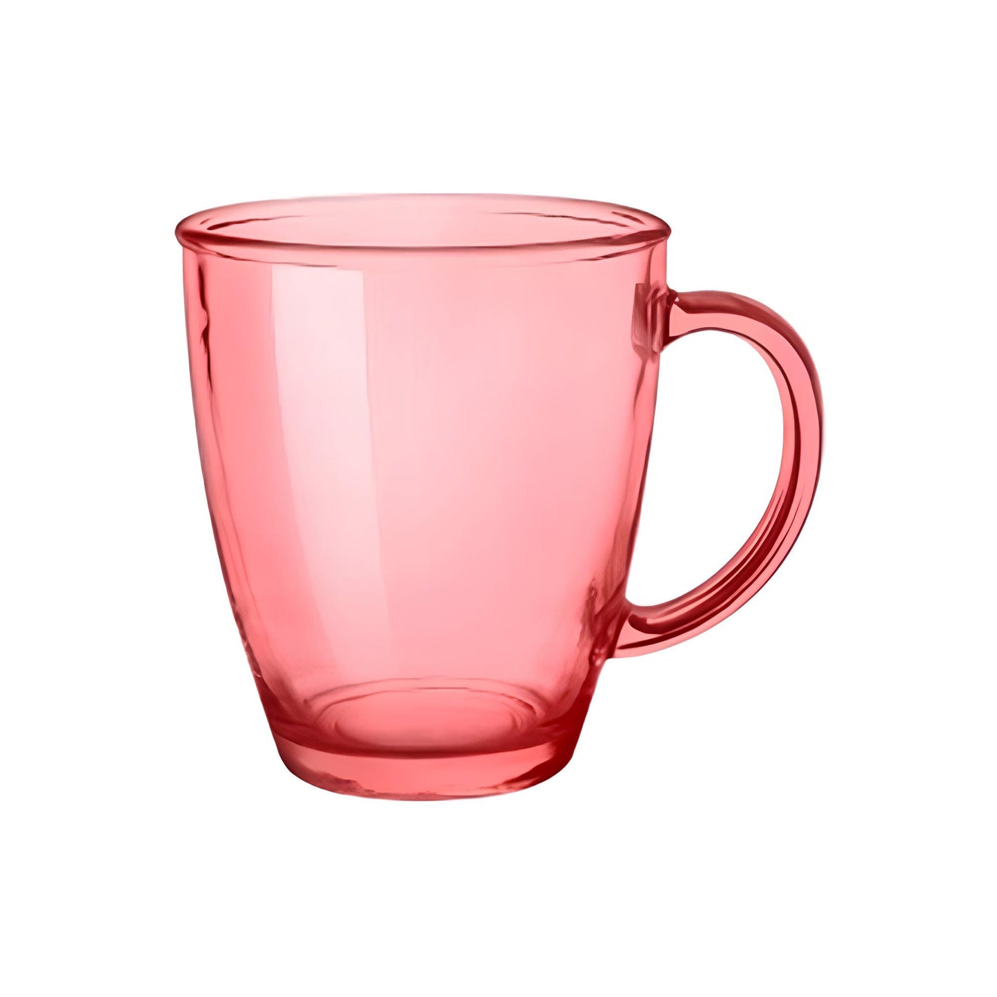 Caneca de Vidro Coloridas 360 ml – Jogo com 6 Peças – Casambiente Vidro Resistente para Café, Chá e Bebidas Geladas – Design Moderno e Versátil