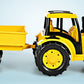Carrinho de Brinquedo Trator Rural com Carreta | Plaspolo