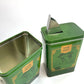 Porta Erva Mate Lata M Verde com Dosador | Conservador Aromas Chimarrão