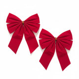 Laço de Natal Decorativo 19x16 cm – Kit com 2 Peças D&A Decorações