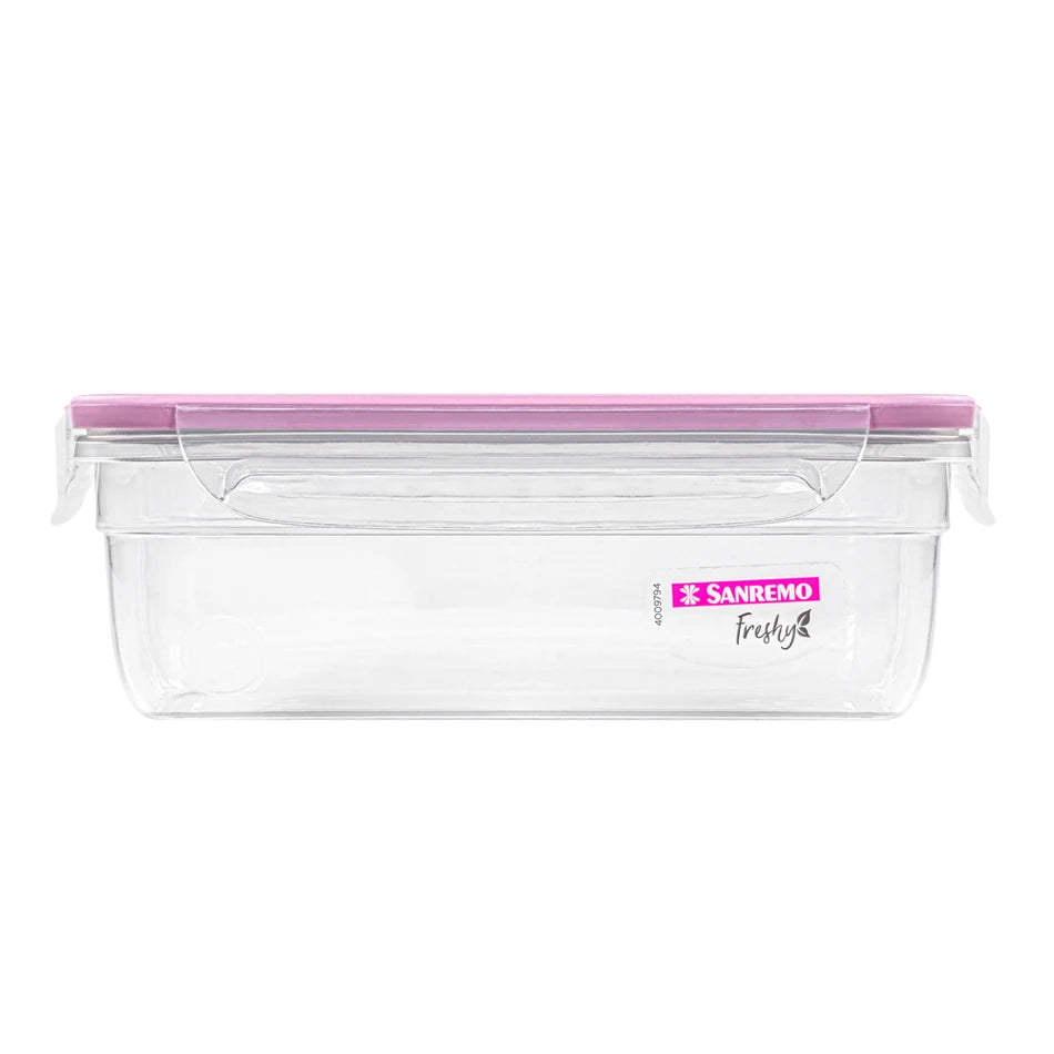 Pote com Travas Sanremo 1,24L – Plástico Resistente com Tampa Hermética