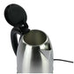 Chaleira Elétrica Inox 1,8 L 220 V – 5 Estrelas Preta/Inox | Base Giratória e Desligamento Automático