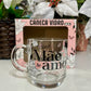 Caneca De Vidro Elegance 300 ml - Mãe Sua Luz Inspira | BrasFoot Presentes