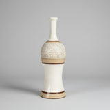 Vaso para Flores Cristal StarBella Júlia M – Decorativo Elegante 29×9,5 cm | Vidro Cristal Transparente para Arranjos e Decoração de Interiores