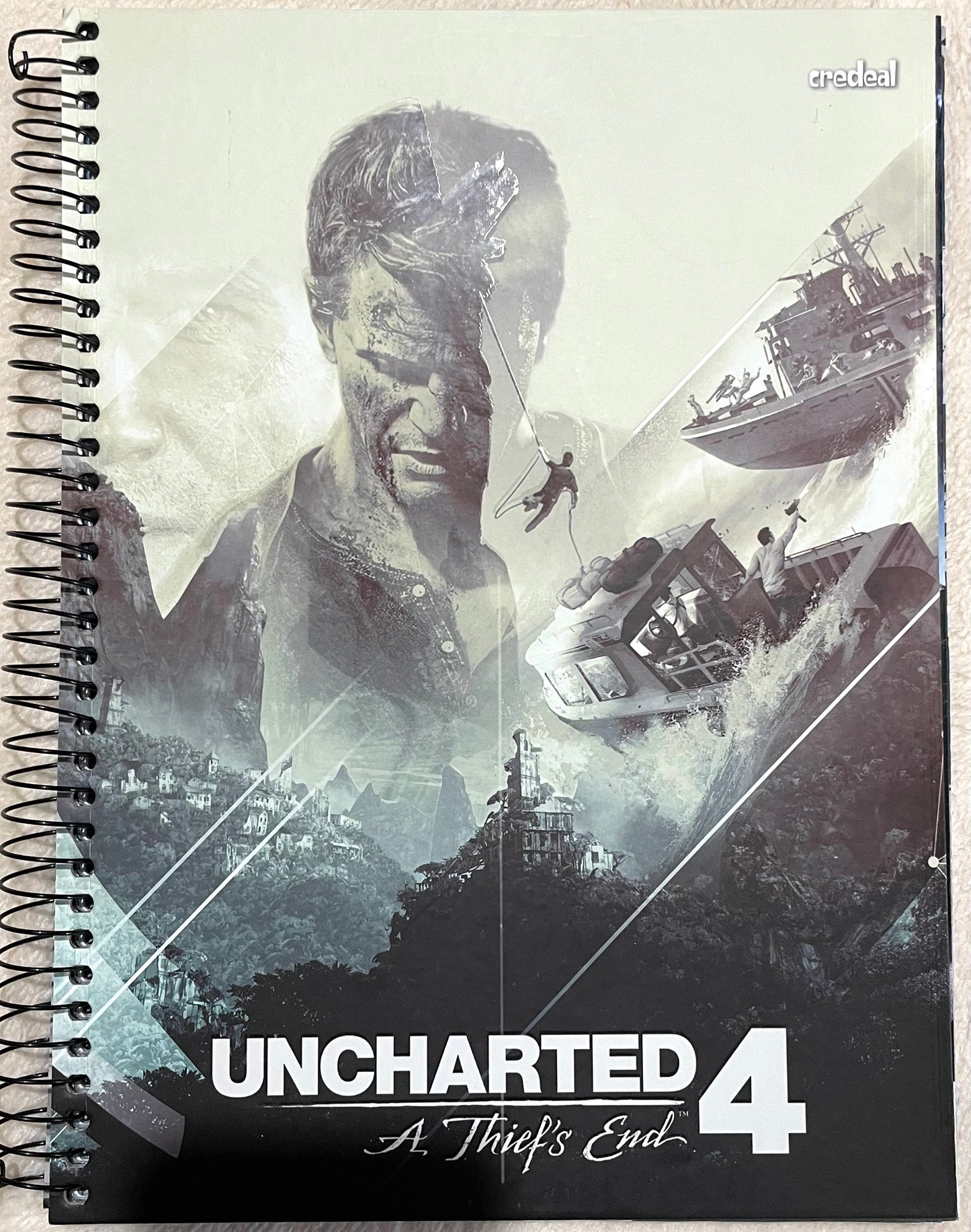 Caderno Uncharted Universitário 1 Matéria 96 Folhas | Credeal