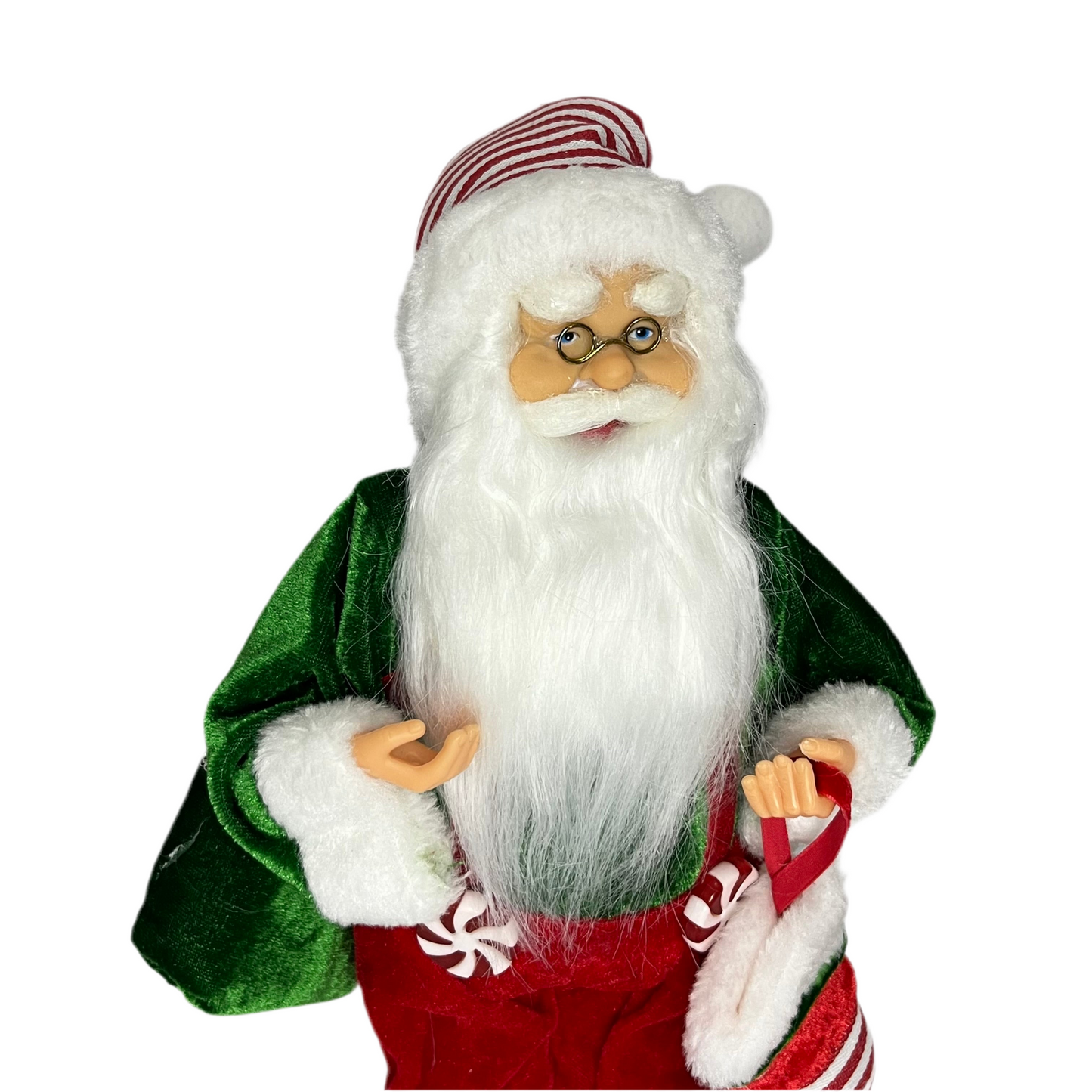 Papai Noel em Pé 30 cm Decoração de Natal | FlorArte