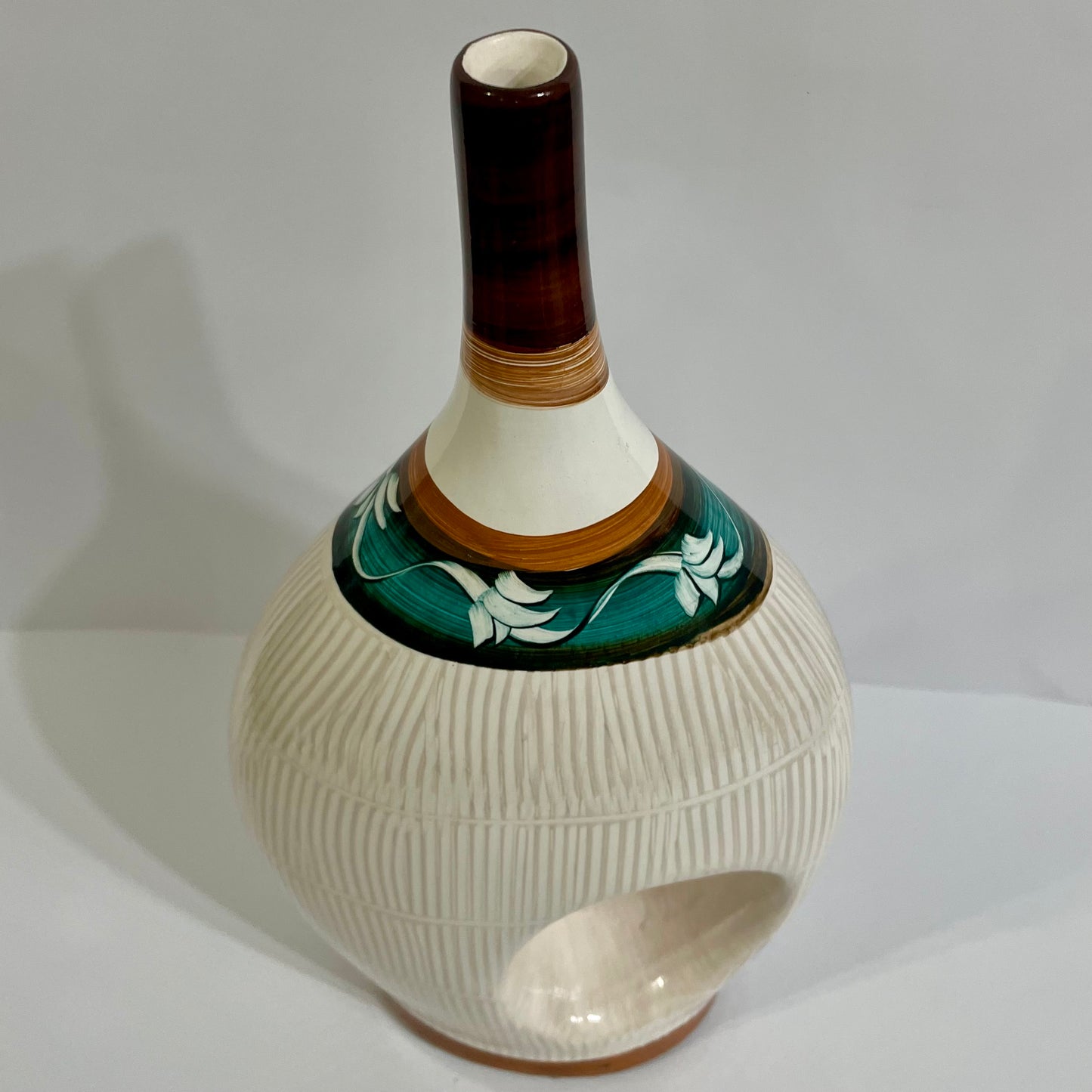 Garrafa Decorativa Luxo 40 cm em Cerâmica | Cerâmica Judite