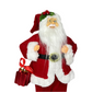 Papai Noel em Pé 30 cm Decoração de Natal | FlorArte