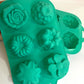 Forma de Silicone para Cupcakes 80 ml – 6 Cavidades - Linha Candy | Art House